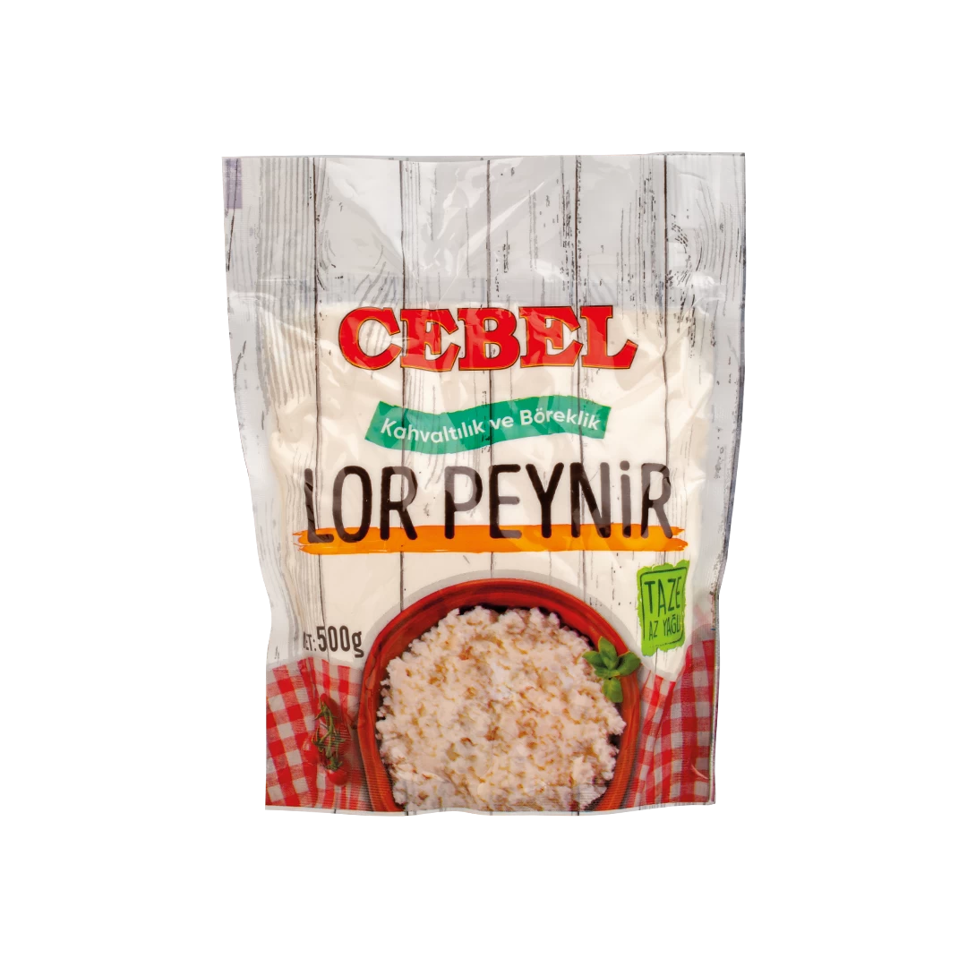 az yağlı vakum lor peynir 500 gr